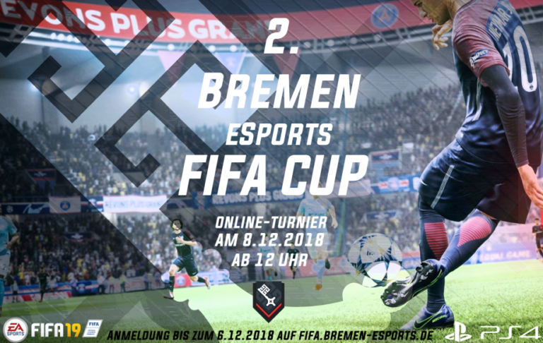 Der 2. Bremen eSports FIFA Cup steht in den Startlöchern.