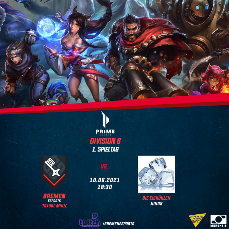 1. Spieltag Prime League Traube Minze