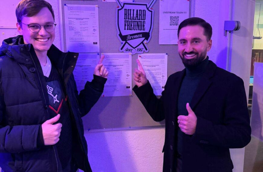 Zu Besuch bei (Billiard-) Freunden